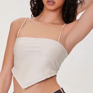 Forever 21 Leather Top